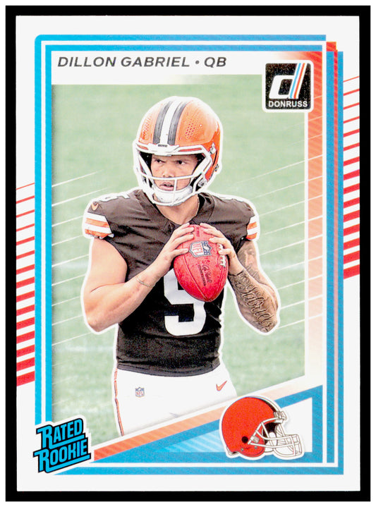 2025 Donruss Dillon Gabriel Card RC Cleveland Browns #316