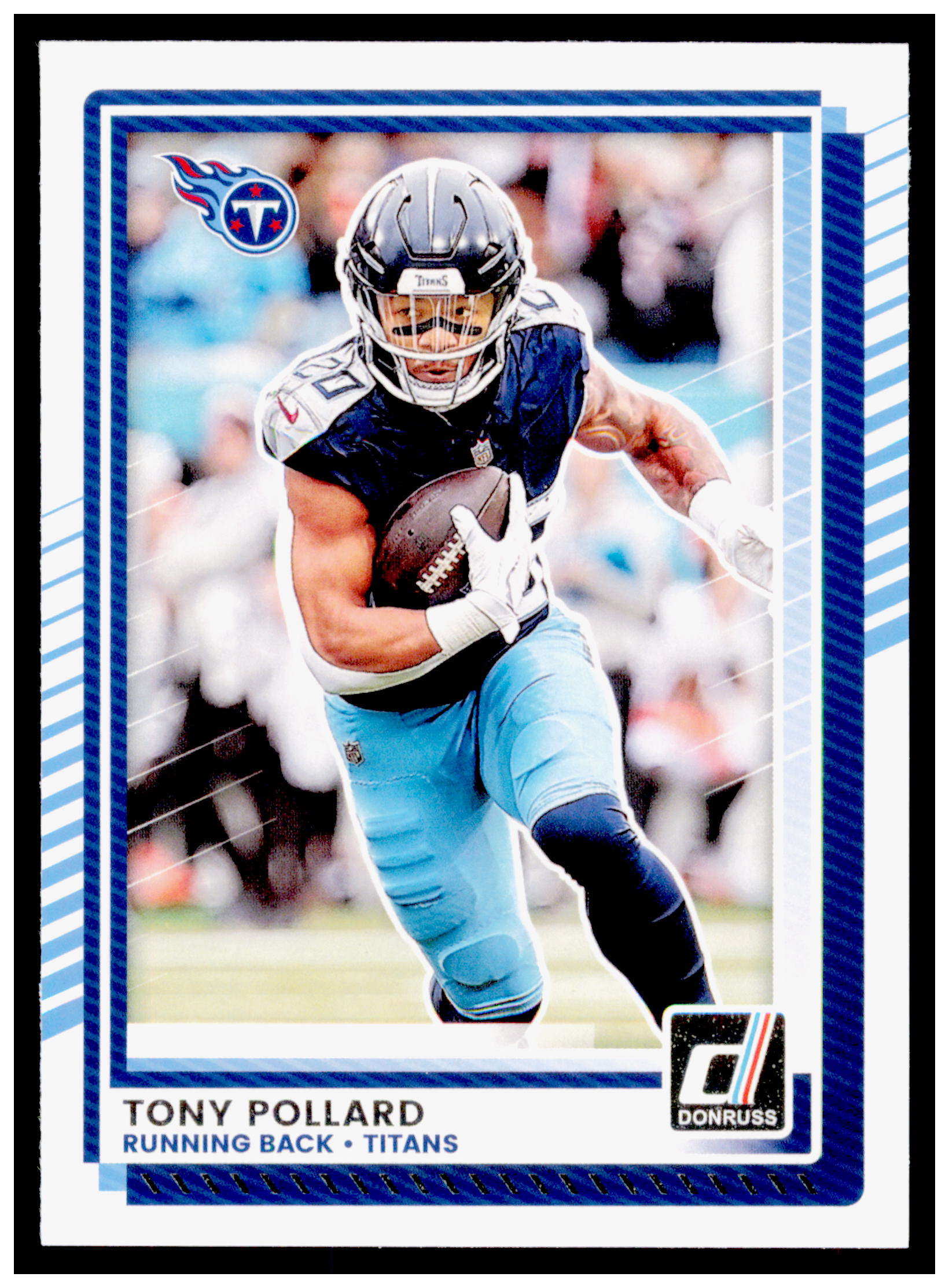2025 Donruss Tony Pollard Card Tennessee Titans #272