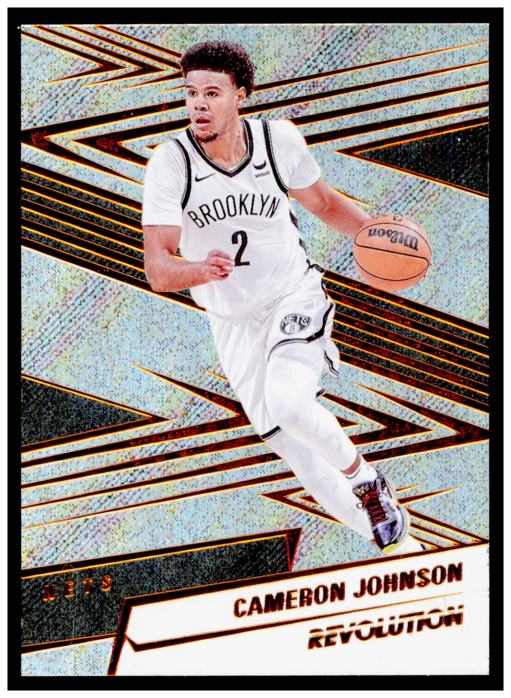2024-25 Panini Revolution Cameron Johnson Card Brooklyn Nets #21