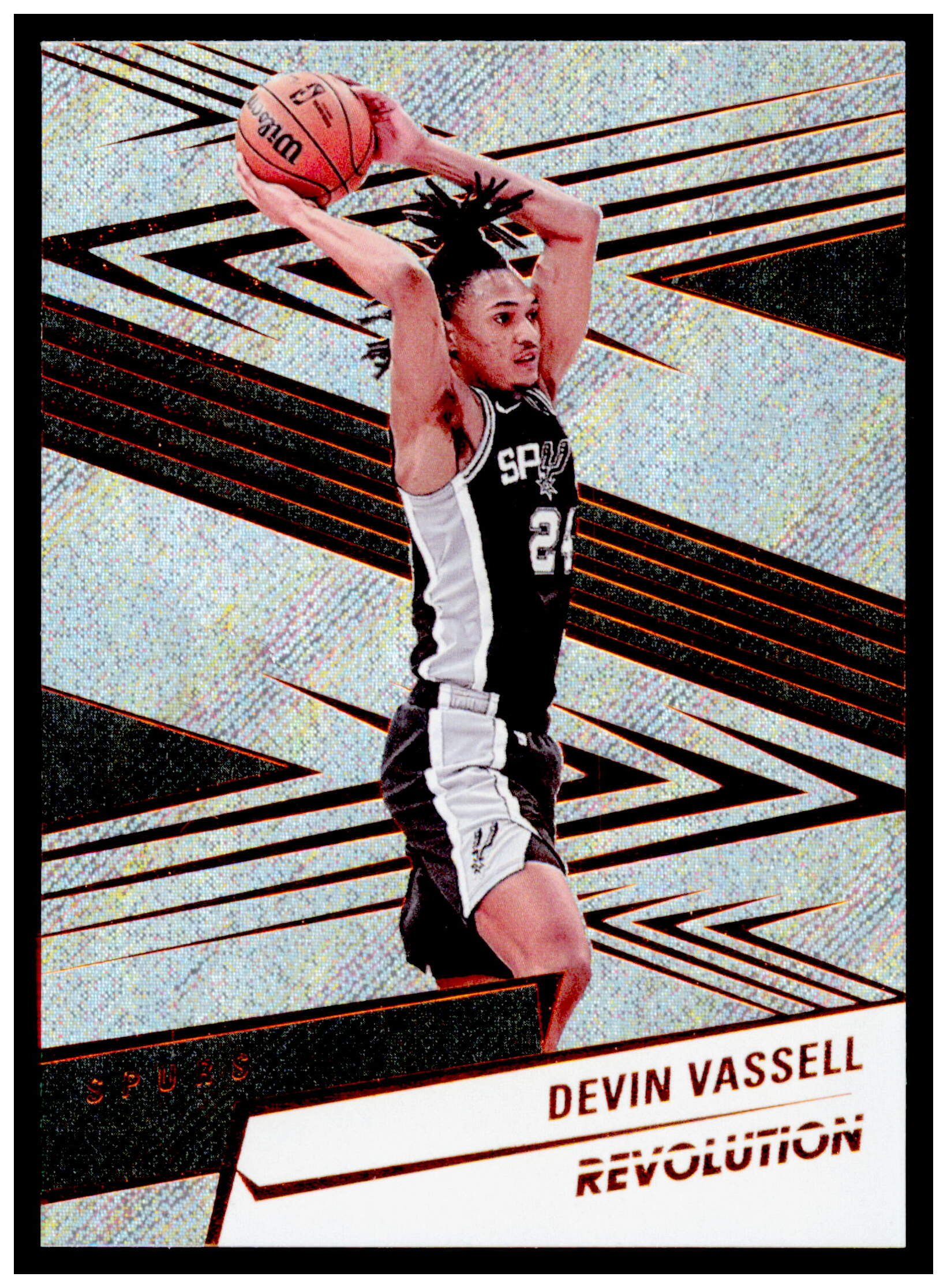 2024-25 Panini Revolution Devin Vassell Card San Antonio Spurs #24