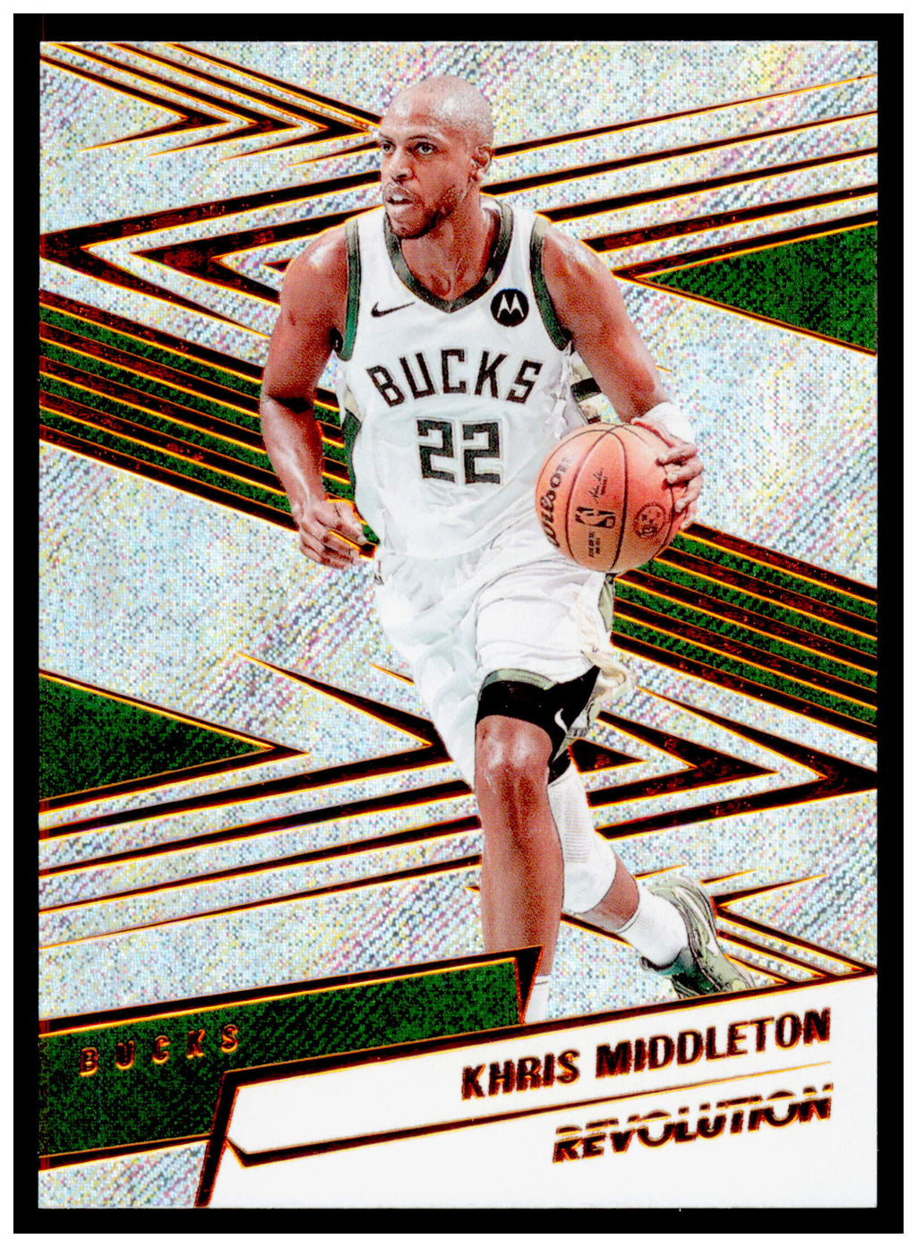 2024-25 Panini Revolution Khris Middleton Card Milwaukee Bucks #5