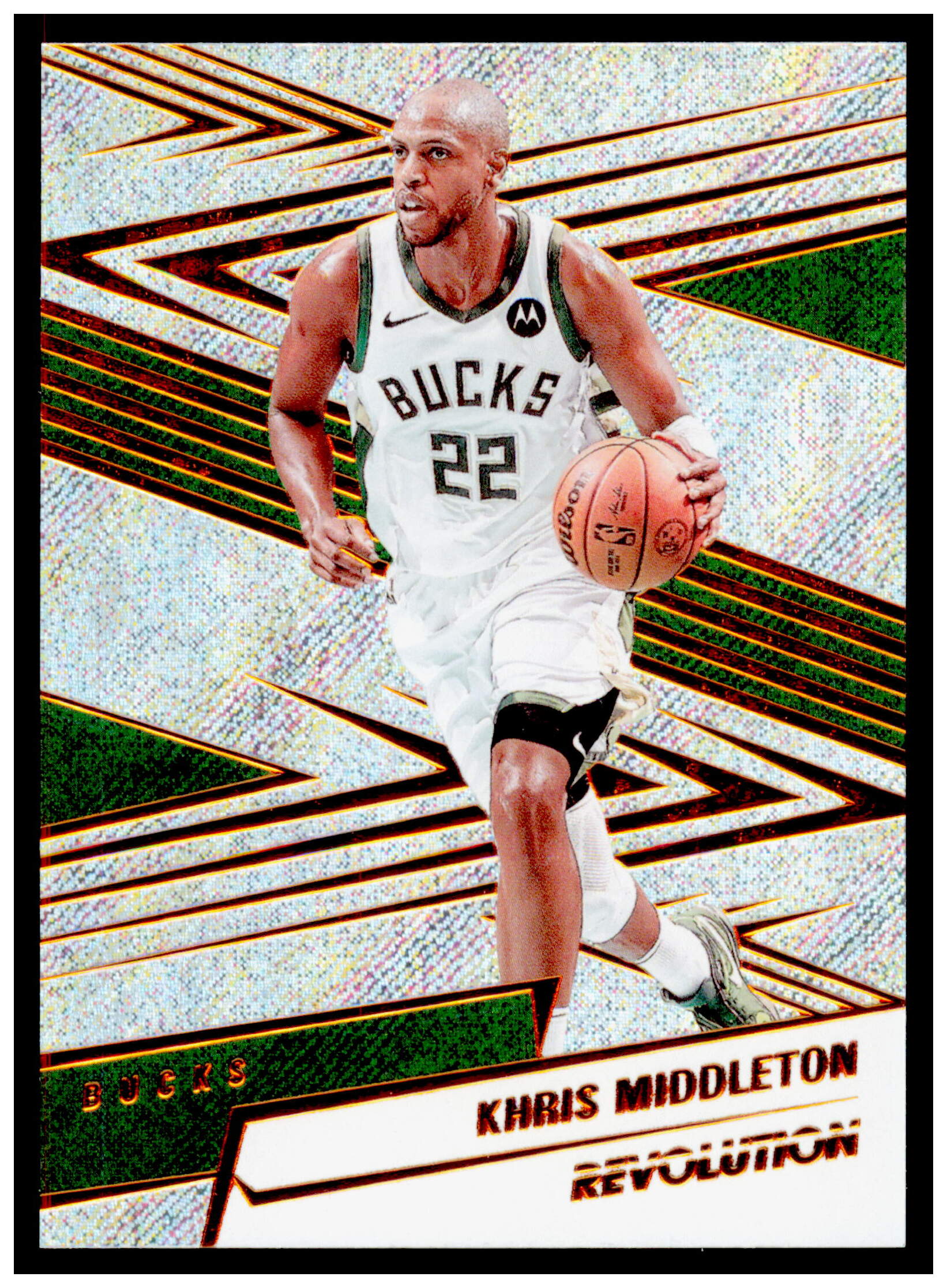 2024-25 Panini Revolution Khris Middleton Card Milwaukee Bucks #5