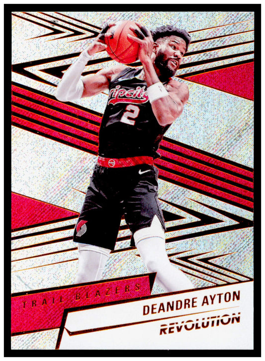 2024-25 Panini Revolution Deandre Ayton Card Portland Trail Blazers #11