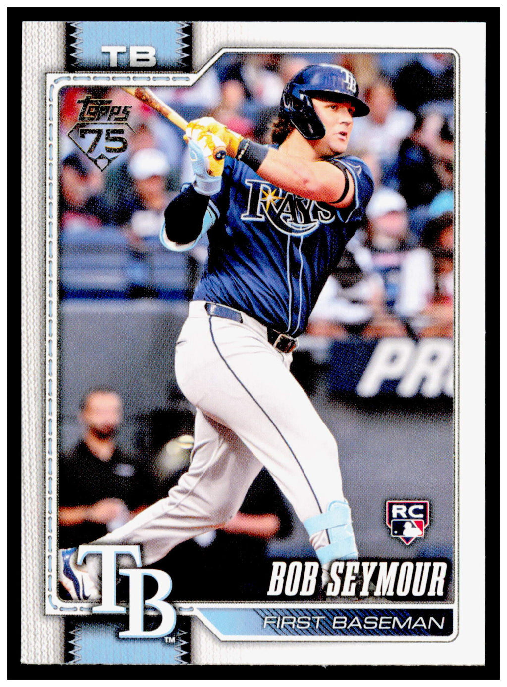2026 Topps Bob Seymour Card RC Tampa Bay Rays #70