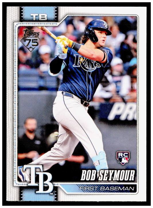 2026 Topps Bob Seymour Card RC Tampa Bay Rays #70