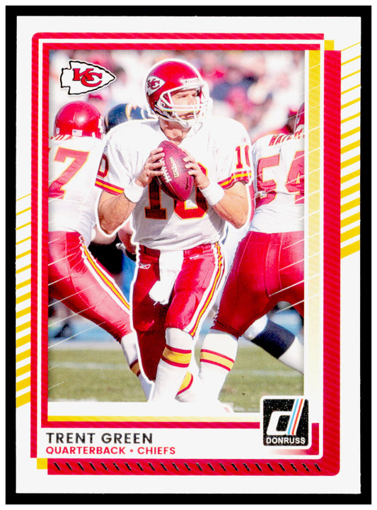 2025 Donruss Trent Green Card Kansas City Chiefs #77