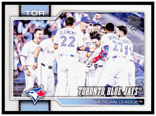 2026 Topps Toronto Blue Jays Card Toronto Blue Jays #113
