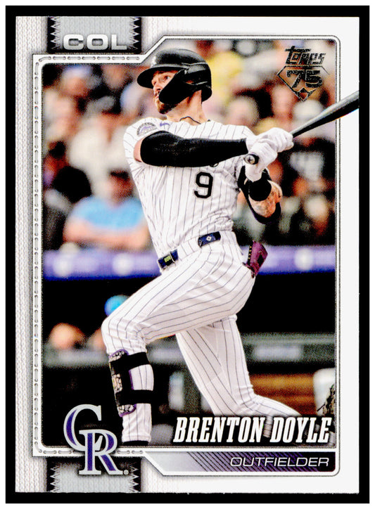 2026 Topps Brenton Doyle Card Colorado Rockies #164
