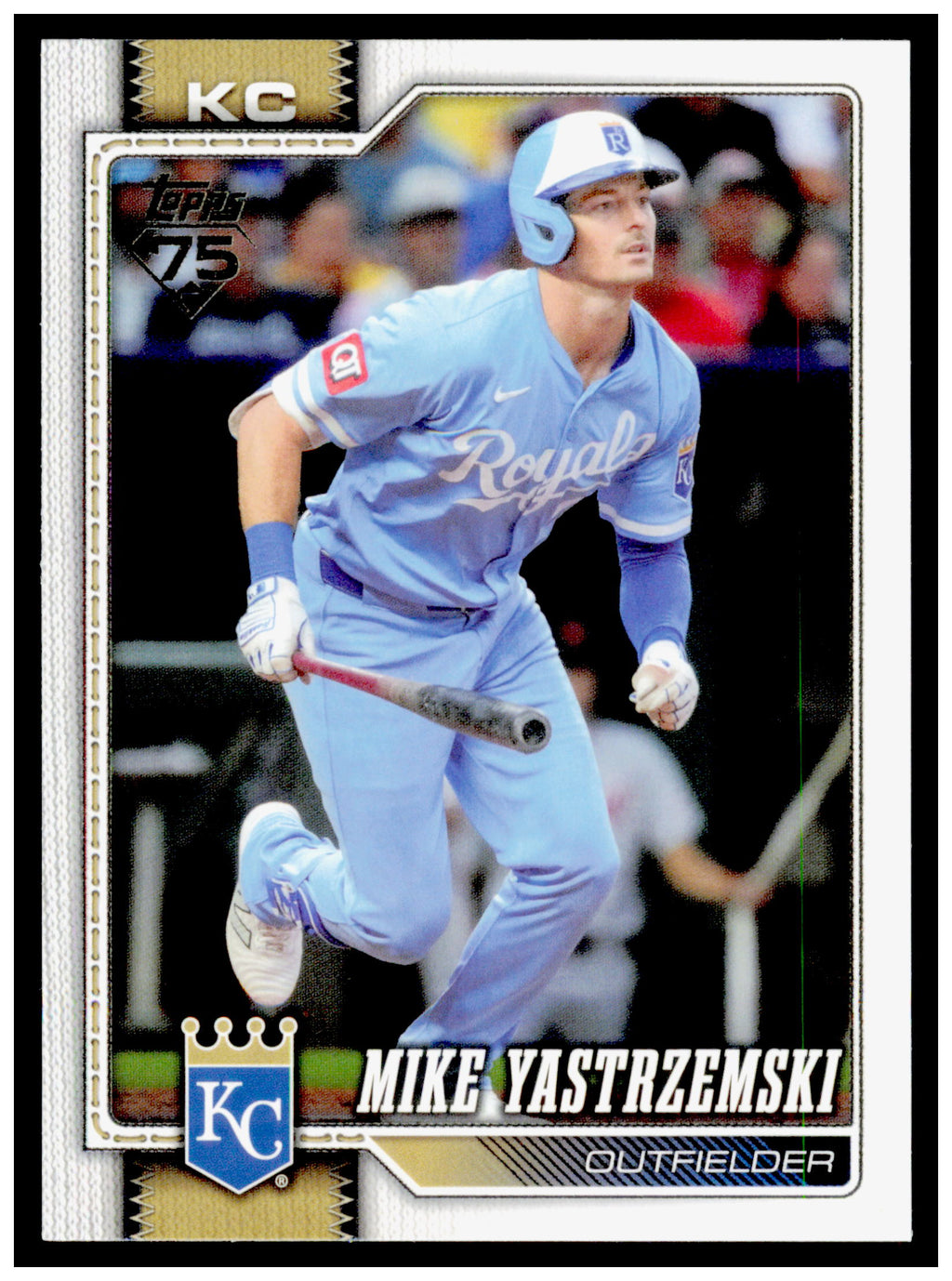 2026 Topps Mike Yastrzemski Card Kansas City Royals #242