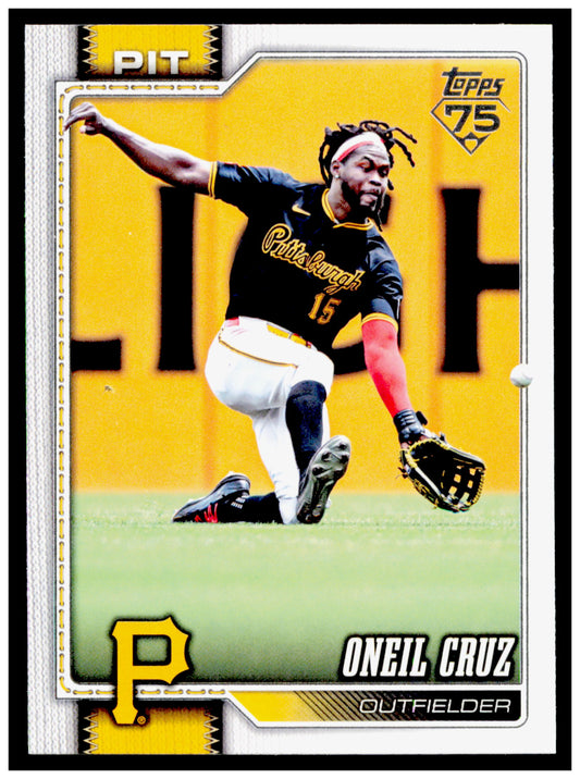 2026 Topps Oneil Cruz Card Pittsburgh Pirates #246
