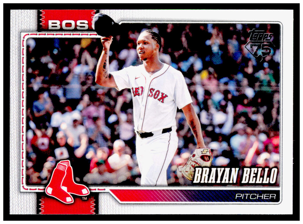 2026 Topps Brayan Bello Card Boston Red Sox #177