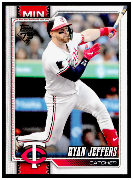 2026 Topps Ryan Jeffers Card Minnesota Twins #315