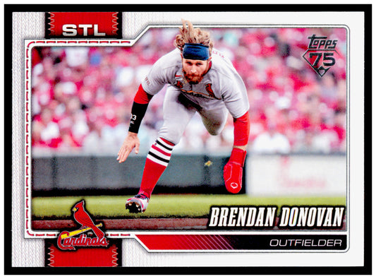 2026 Topps Brendan Donovan Card St. Louis Cardinals #26