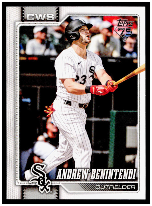 2026 Topps Andrew Benintendi Card Chicago White Sox #345