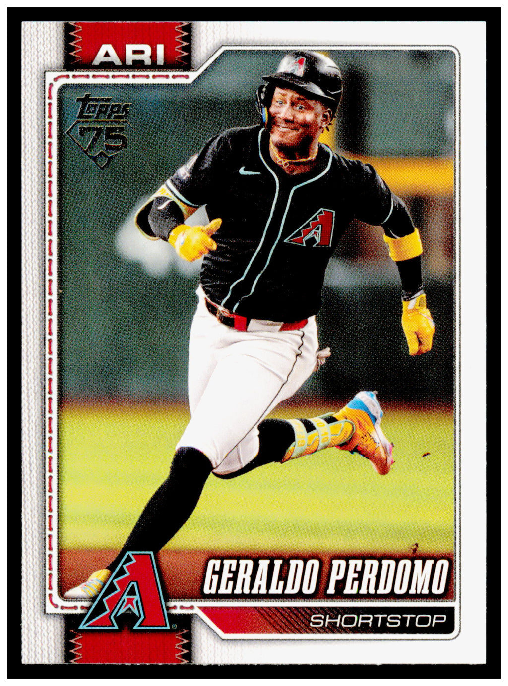 2026 Topps Geraldo Perdomo Card Arizona Diamondbacks #257