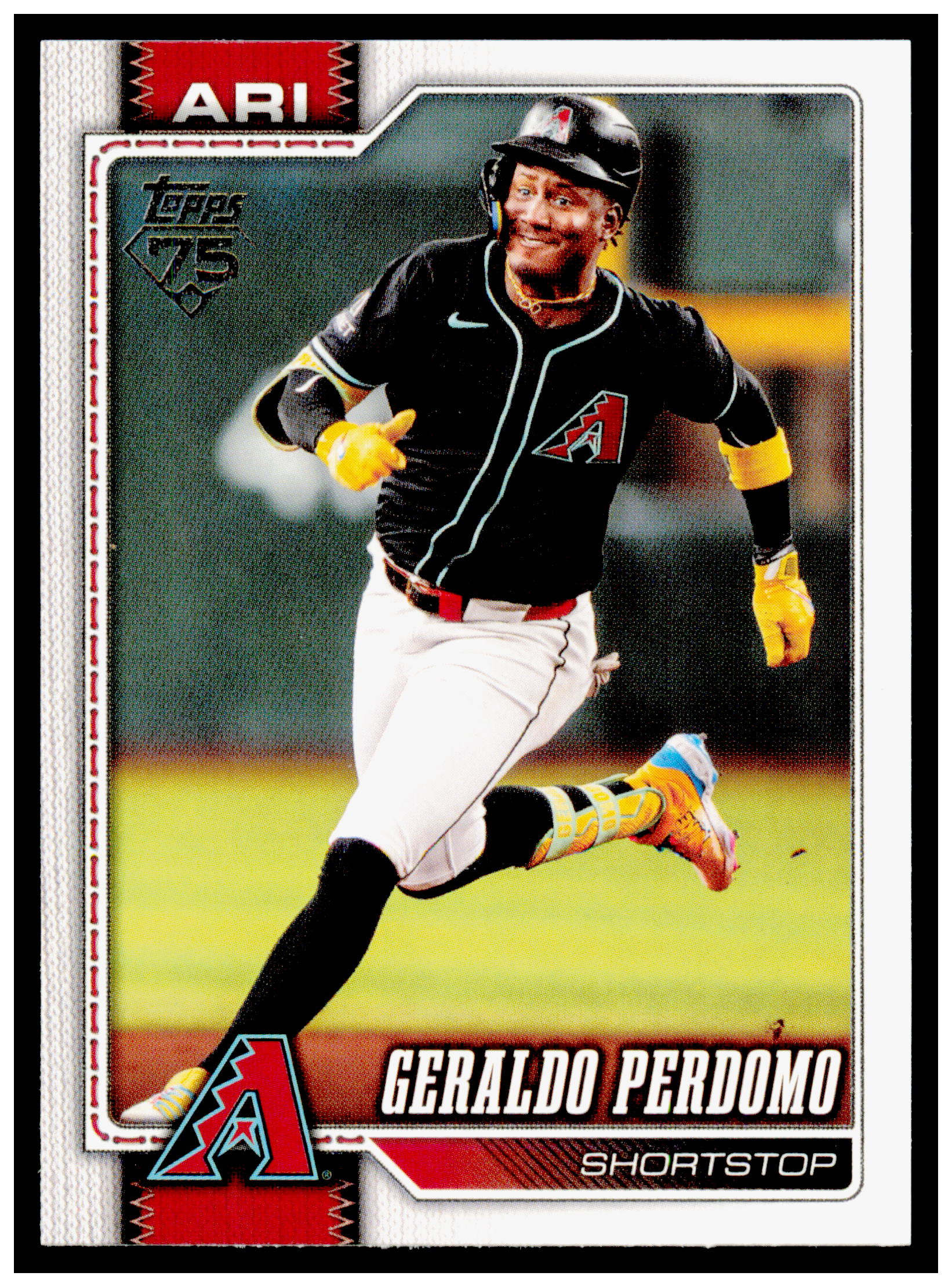 2026 Topps Geraldo Perdomo Card Arizona Diamondbacks #257