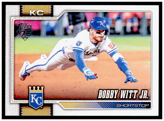 2026 Topps Bobby Witt Jr. Card Kansas City Royals #205