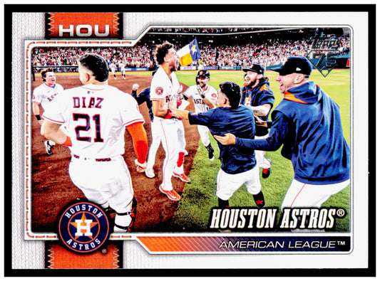 2026 Topps Houston Astros Card Houston Astros #89