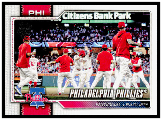 2026 Topps Philadelphia Phillies Card Philadelphia Phillies #295