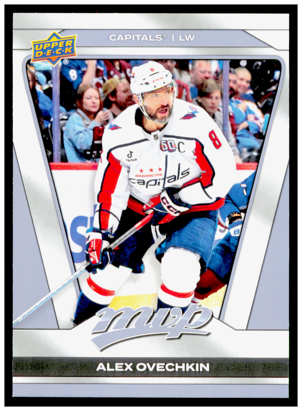 2025-26 Upper Deck MVP Alex Ovechkin Card Washington Capitals #63