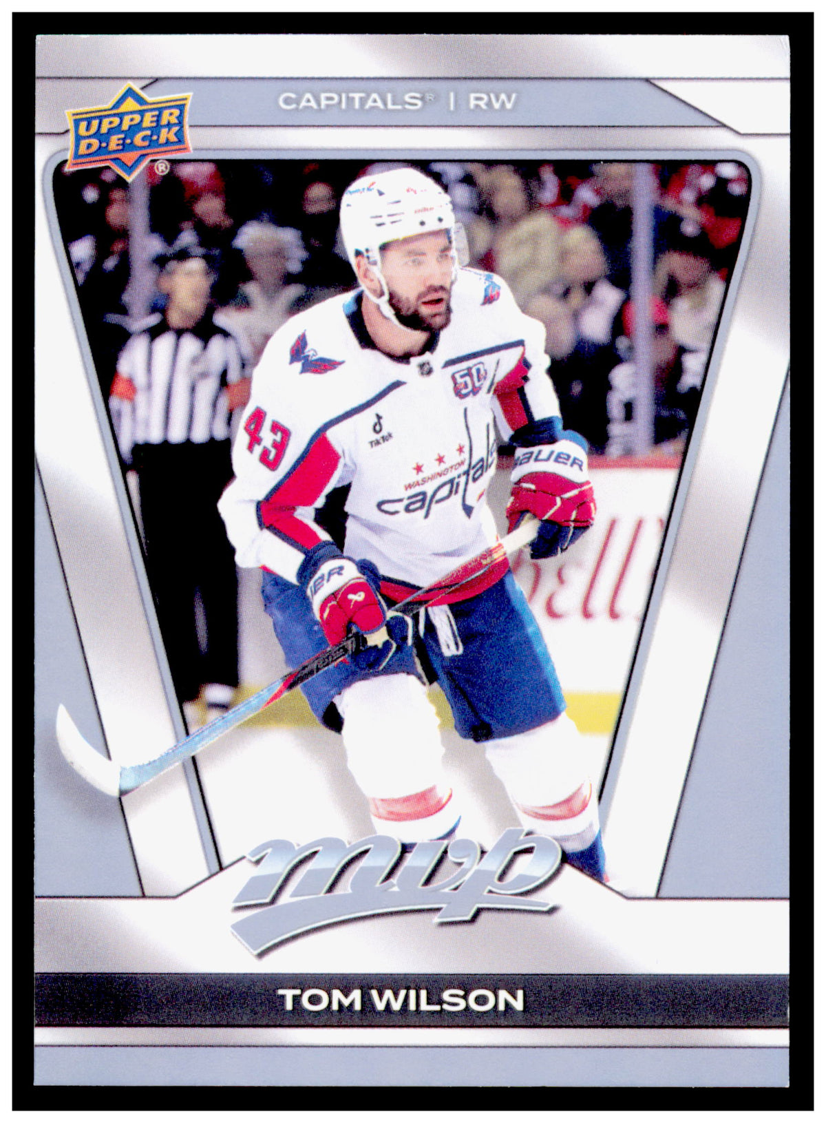 2025-26 Upper Deck MVP Tom Wilson Card Washington Capitals #163