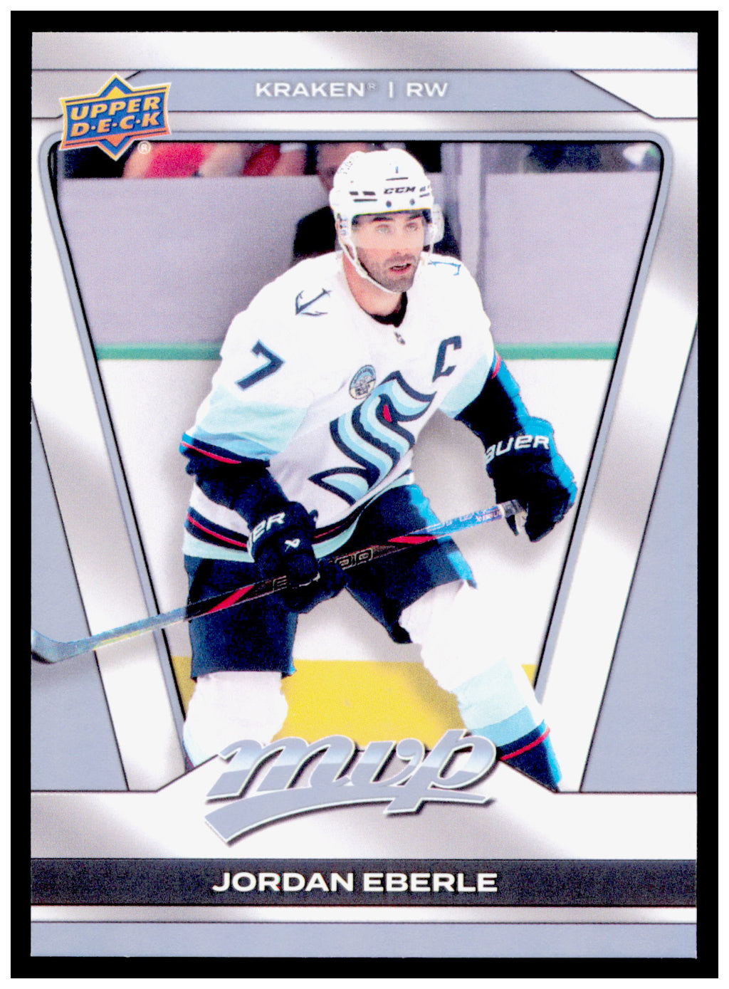 2025-26 Upper Deck MVP Jordan Eberle Card Seattle Kraken #188