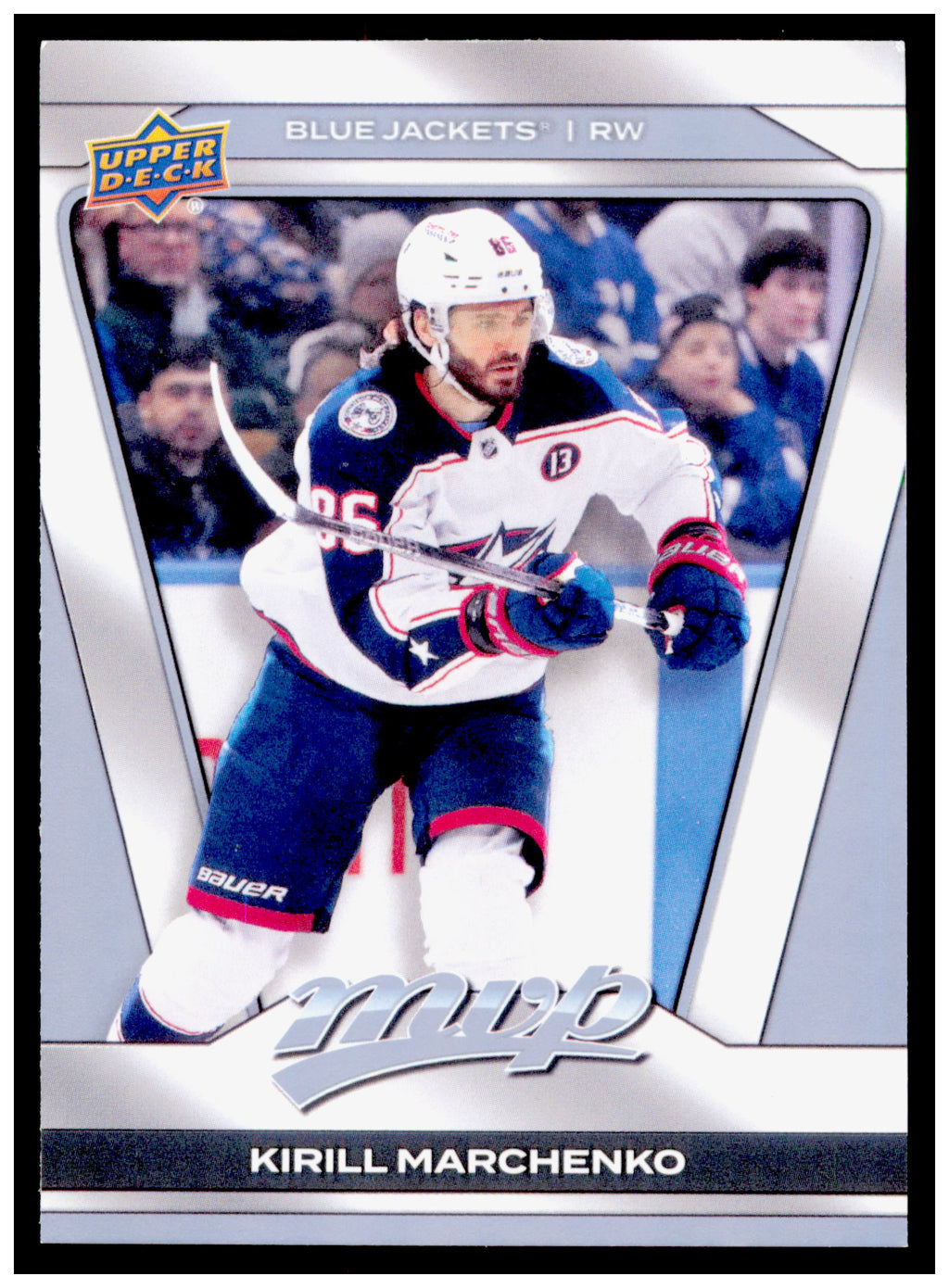 2025-26 Upper Deck MVP Kirill Marchenko Card Columbus Blue Jackets #119