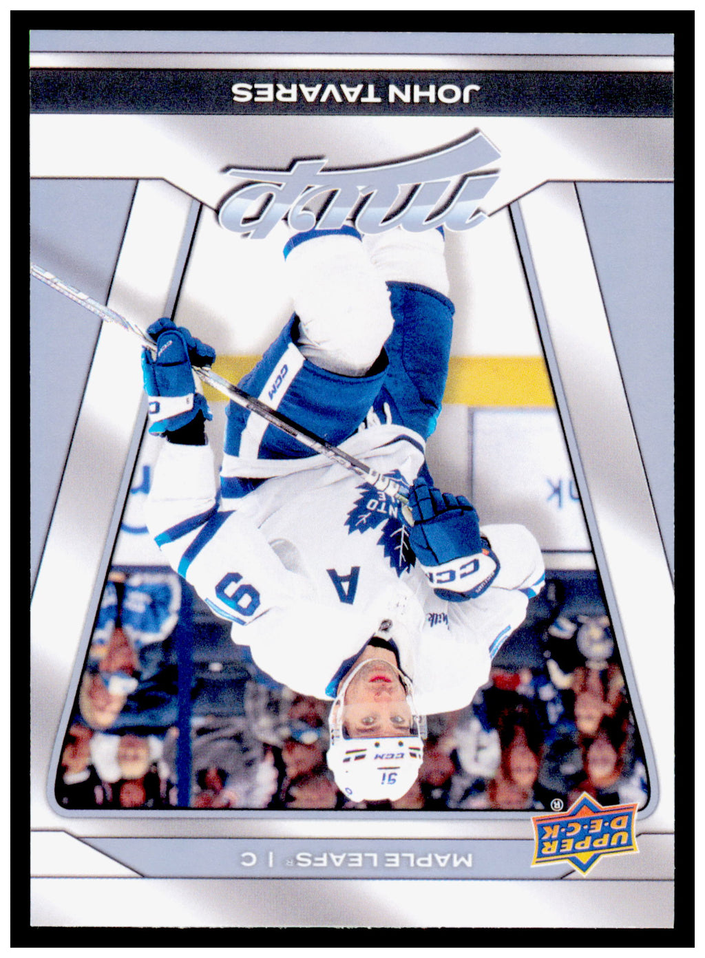 2025-26 Upper Deck MVP John Tavares Card Green Script Toronto Maple Leafs #191