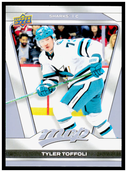 2025-26 Upper Deck MVP Tyler Toffoli Card San Jose Sharks #43