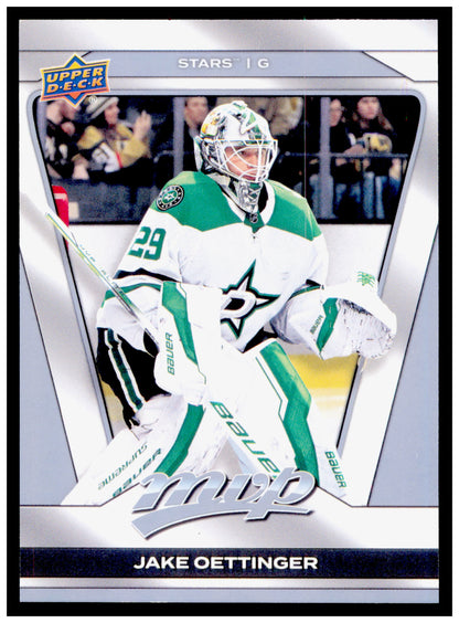 2025-26 Upper Deck MVP Jake Oettinger Card Dallas Stars #120