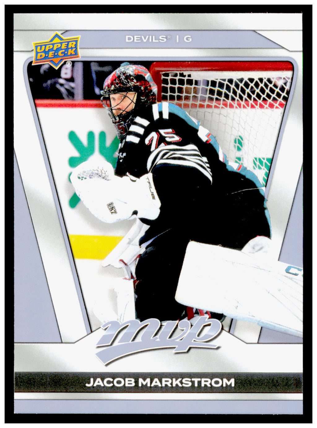 2025-26 Upper Deck MVP Jacob Markstrom Card New Jersey Devils #20