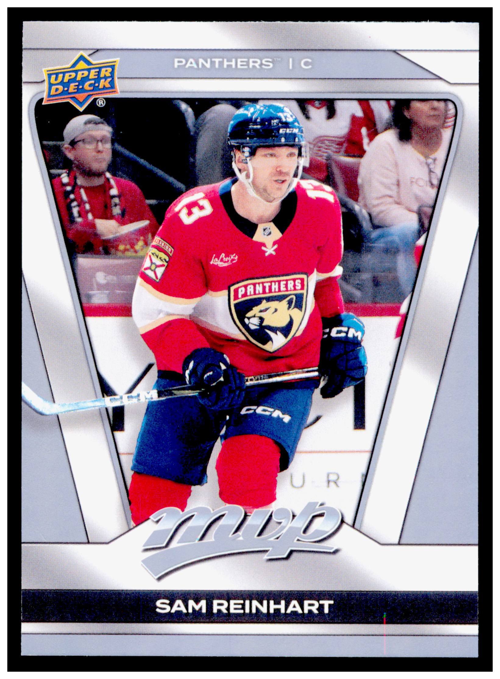 2025-26 Upper Deck MVP Sam Reinhart Card Florida Panthers #118