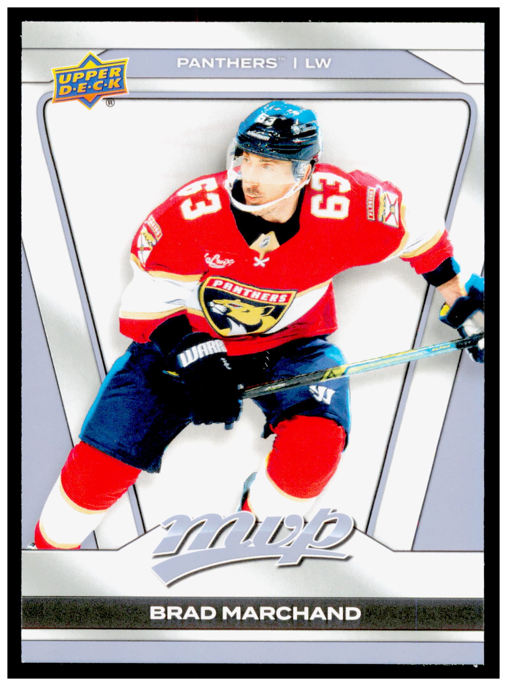 2025-26 Upper Deck MVP Brad Marchand Card Florida Panthers #90