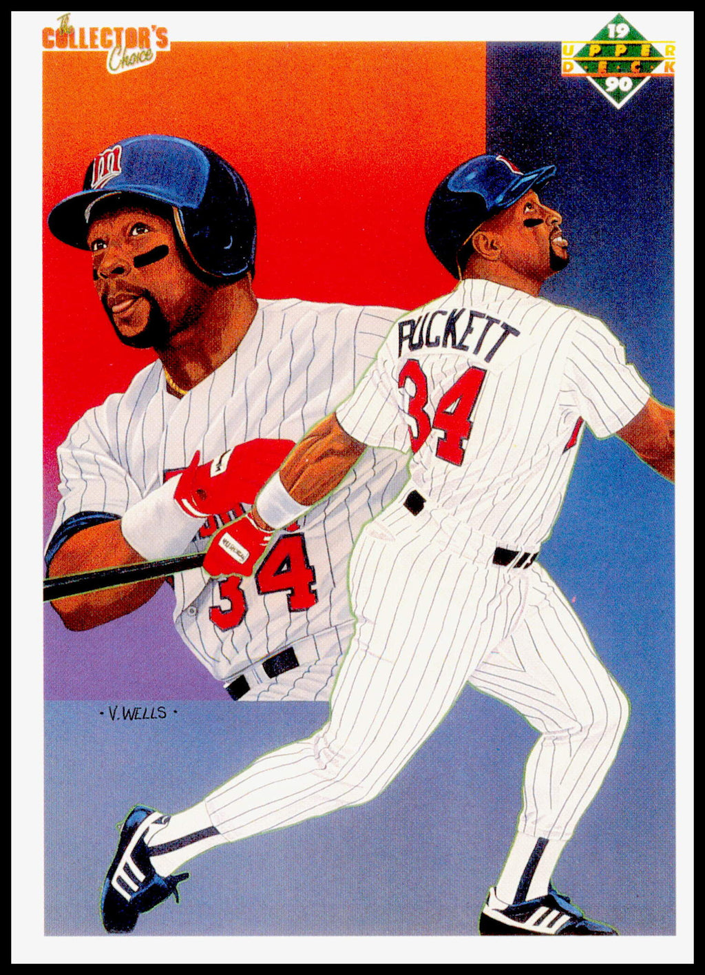 1990 Upper Deck Kirby Puckett Card Minnesota Twins #48