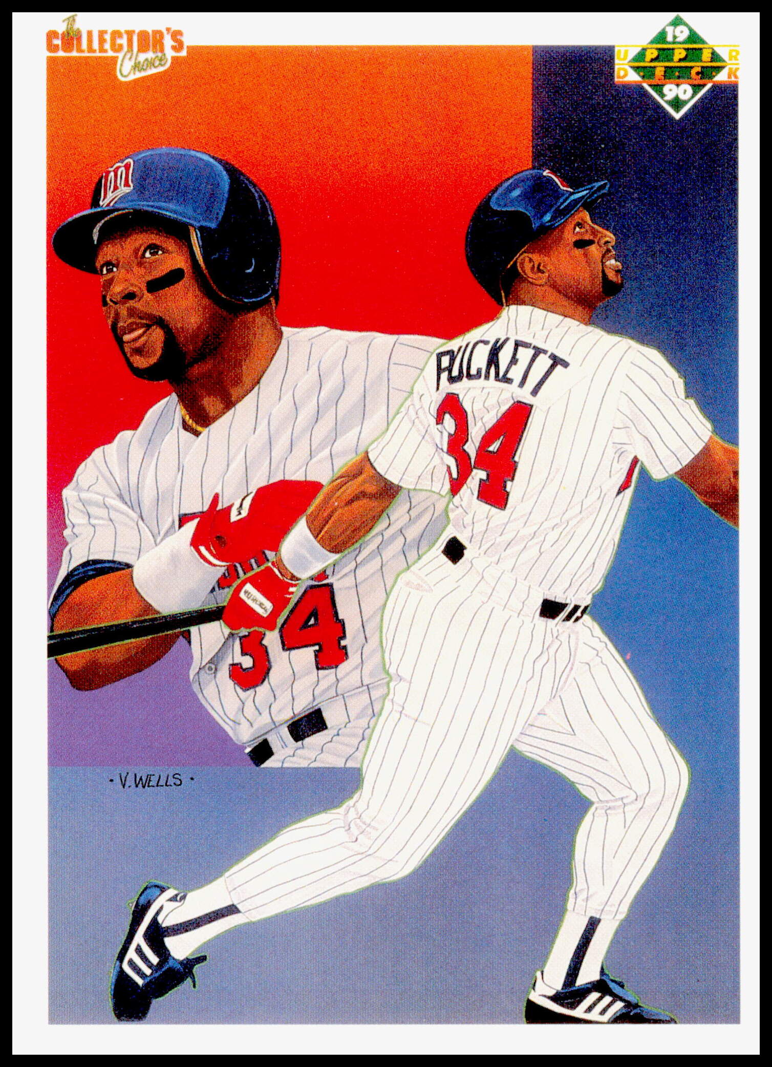 1990 Upper Deck Kirby Puckett Card Minnesota Twins #48