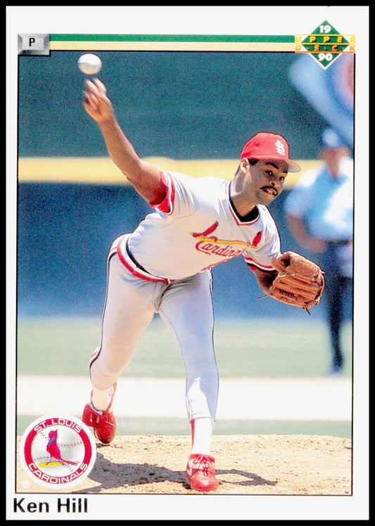 1990 Upper Deck Ken Hill Card St. Louis Cardinals #336
