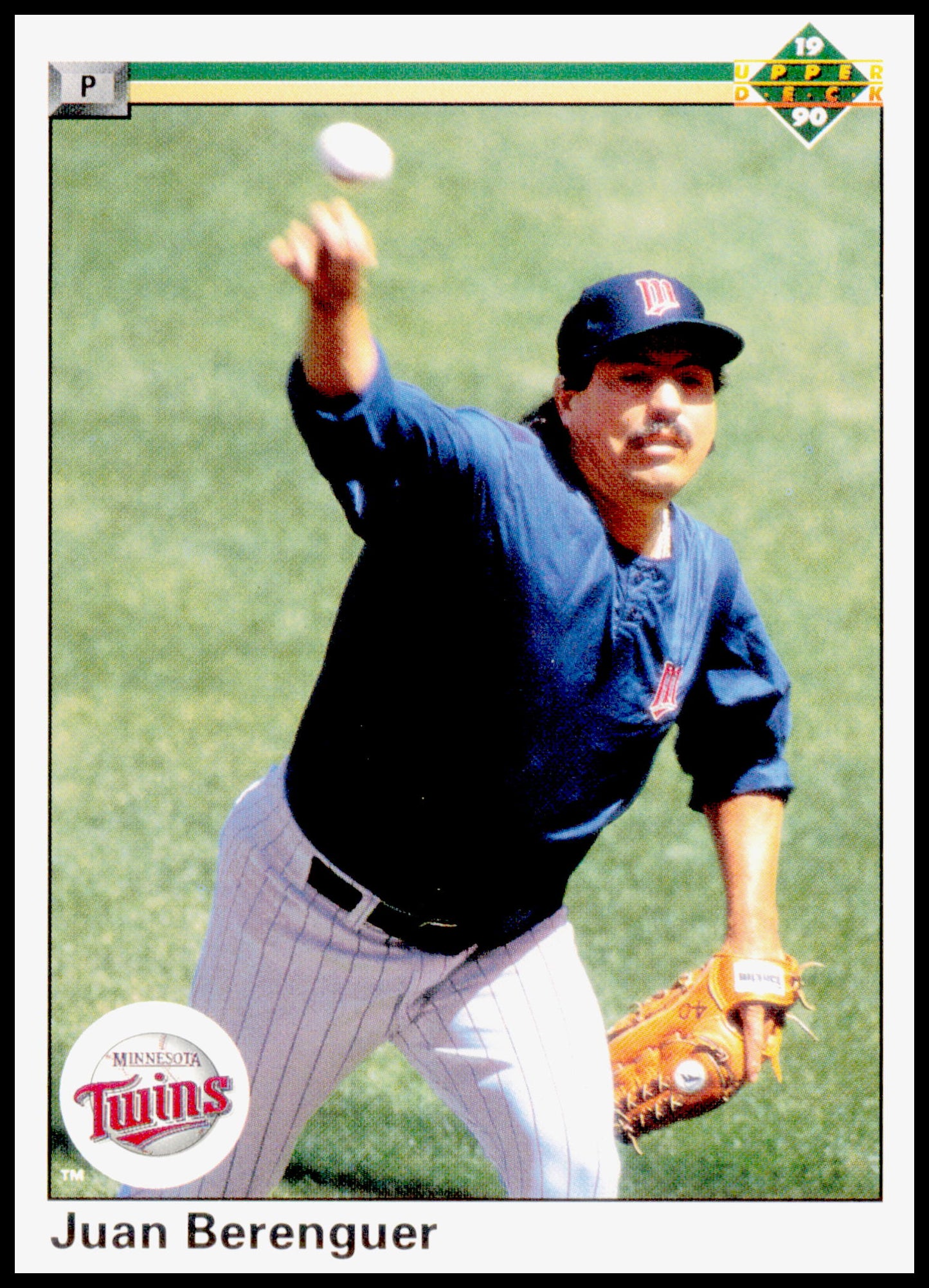 1990 Upper Deck Juan Berenguer Card Minnesota Twins #440