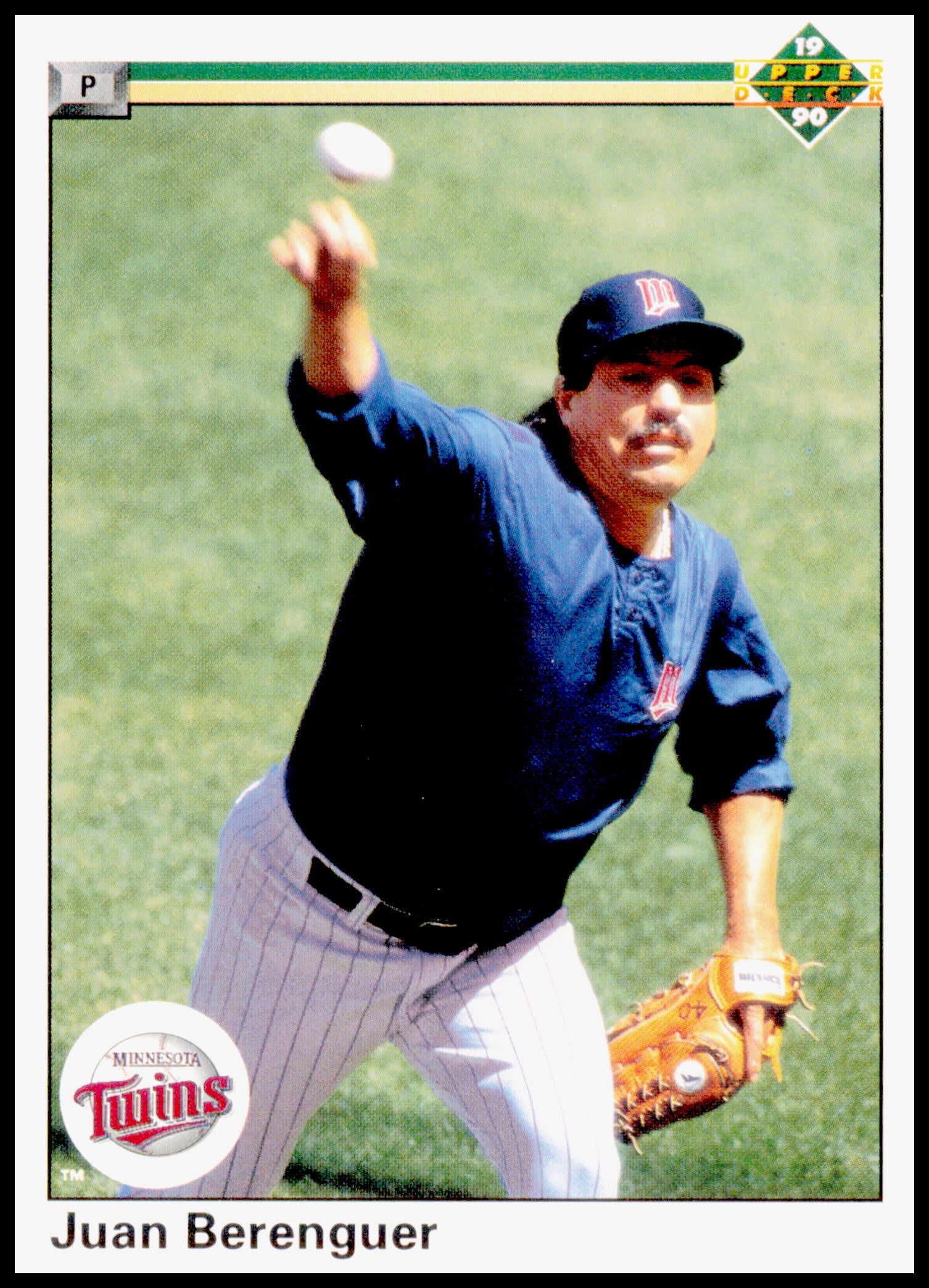 1990 Upper Deck Juan Berenguer Card Minnesota Twins #440