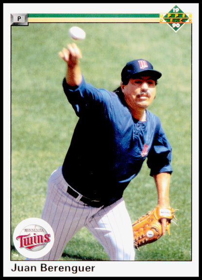 1990 Upper Deck Juan Berenguer Card Minnesota Twins #440