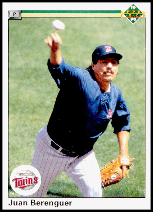 1990 Upper Deck Juan Berenguer Card Minnesota Twins #440