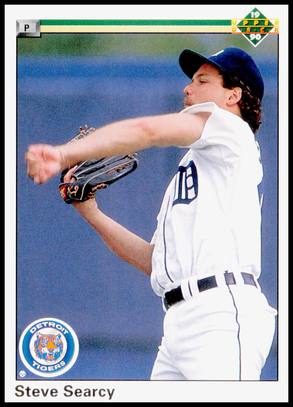 1990 Upper Deck Steve Searcy Card Detroit Tigers #575