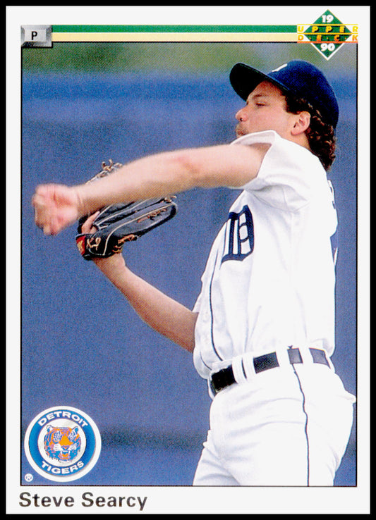 1990 Upper Deck Steve Searcy Card Detroit Tigers #575
