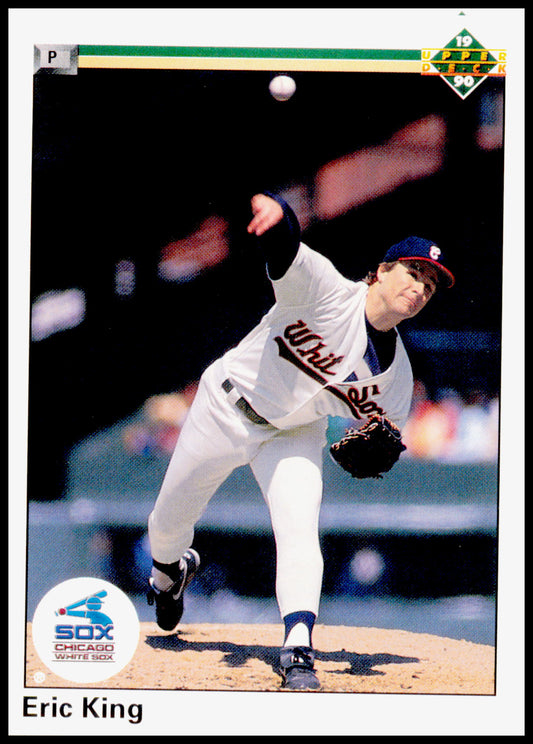 1989 Upper Deck Eric King Card Detroit Tigers #493