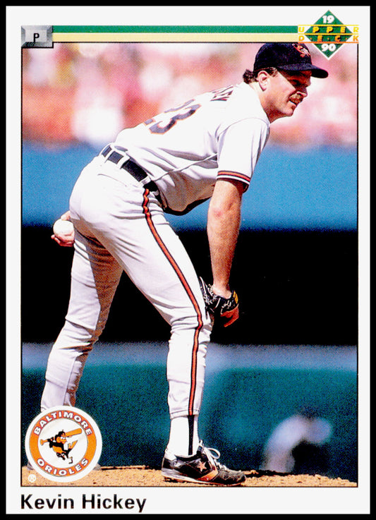 1990 Upper Deck Kevin Hickey Card Baltimore Orioles #299