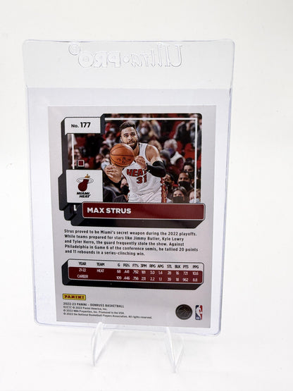 2022-23 Donruss Max Strus Card Miami Heat #177