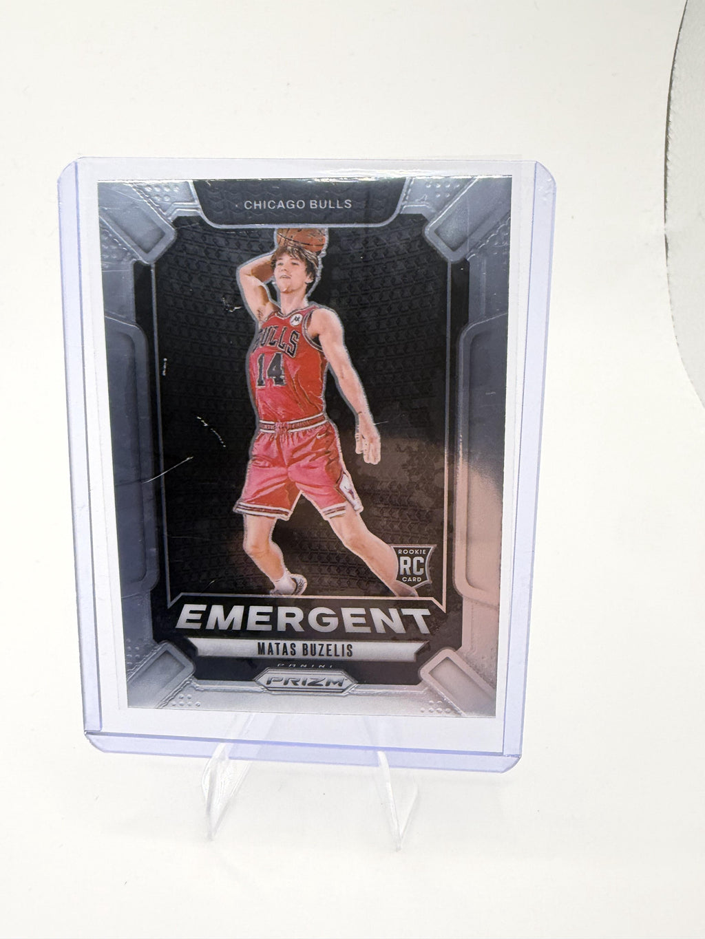 2024-25 Panini Prizm Matas Buzelis Card Emergent Chicago Bulls #7