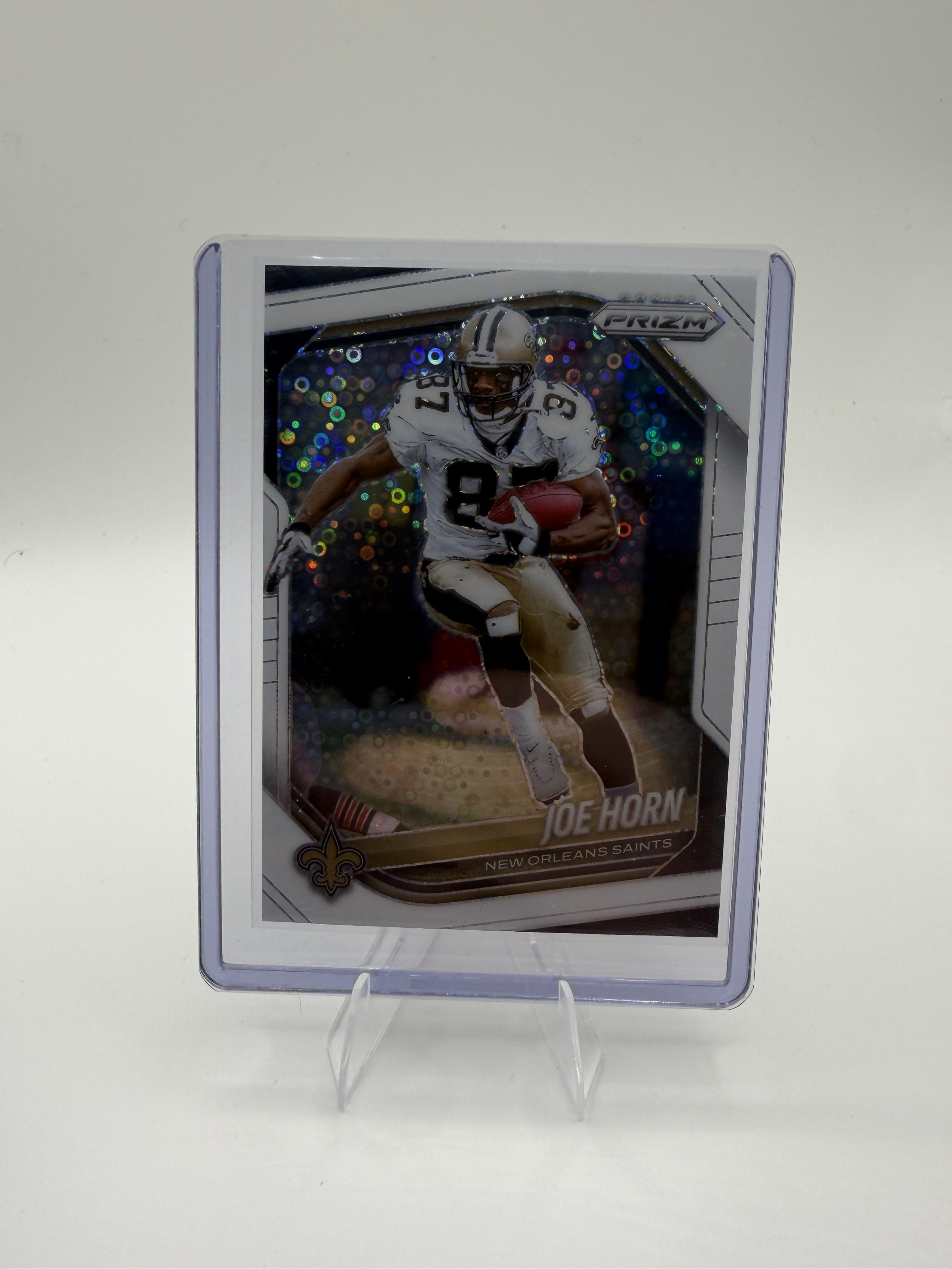 2025 Panini Prizm Joe Horn Card White Disco New Orleans Saints #201
