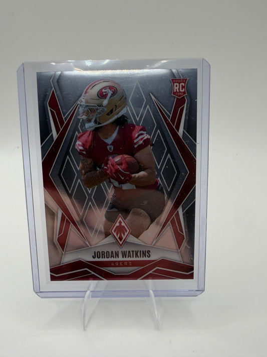 2025 Panini Phoenix Jordan Watkins Card RC San Francisco 49ers #206