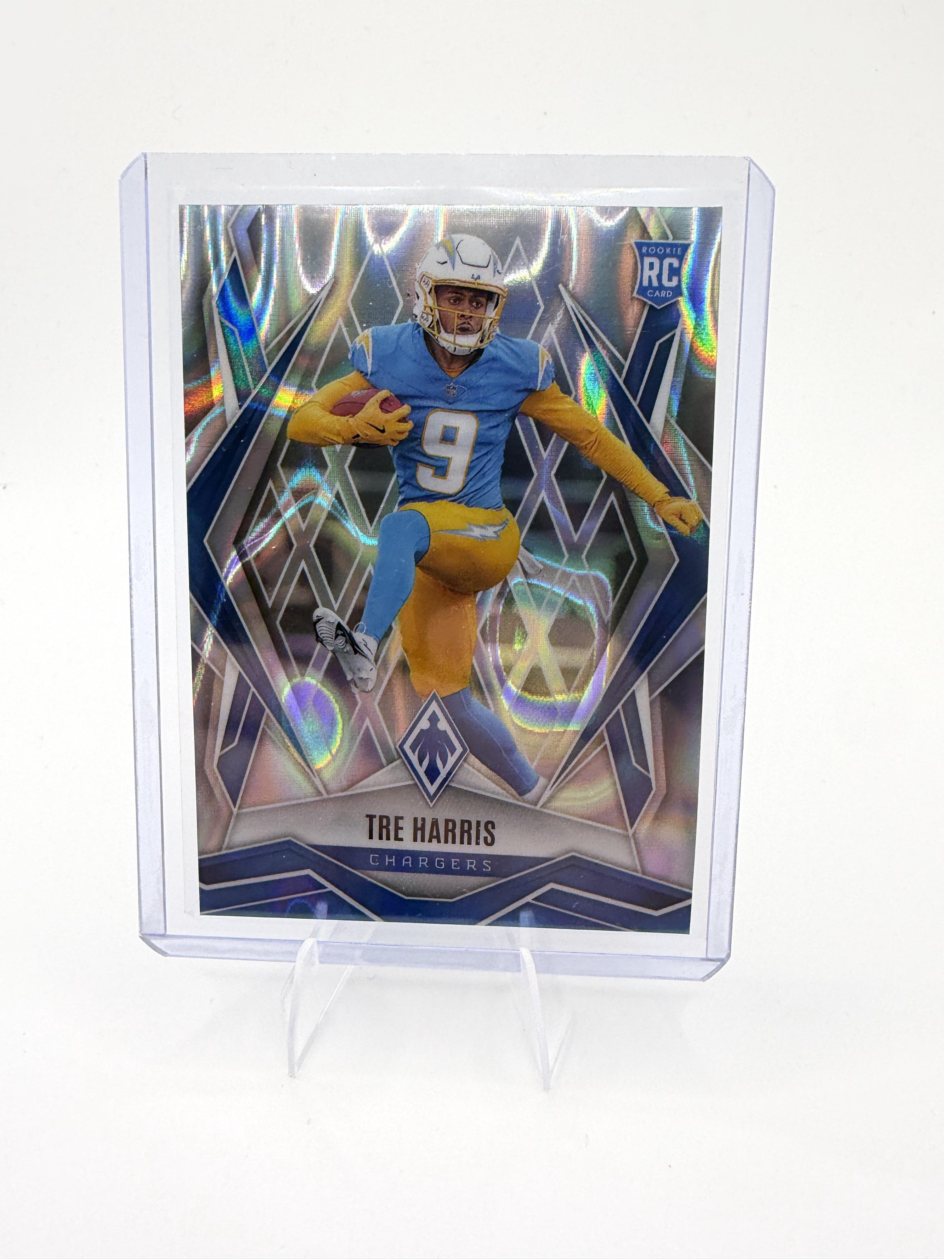 2025 Panini Phoenix Tre Harris Card Phoenix Prizm RC Los Angeles Chargers #160