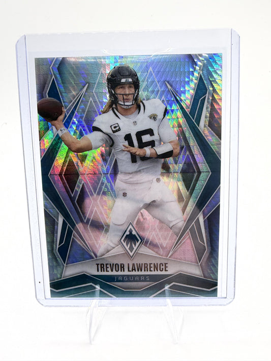 2025 Panini Phoenix Trevor Lawrence Card Phoenix Prizm SN  Jaguars